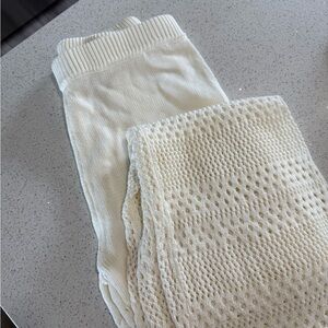 Emory Park Cream Beach Pants